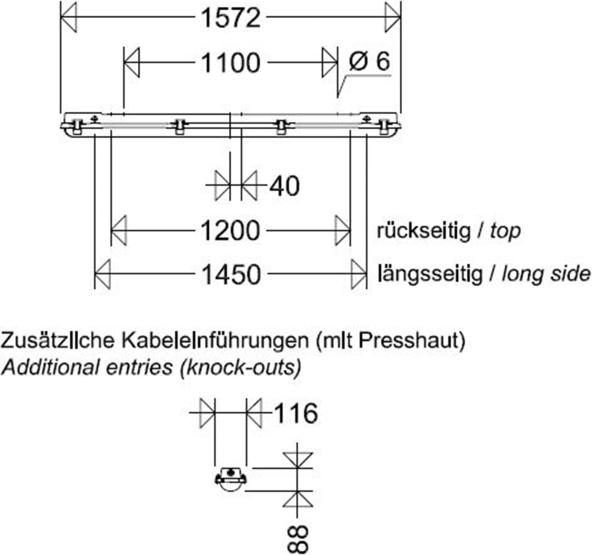 Produktbild Schuch SCHU LED-Feuchtraumwannenleuchte (6090 lm)