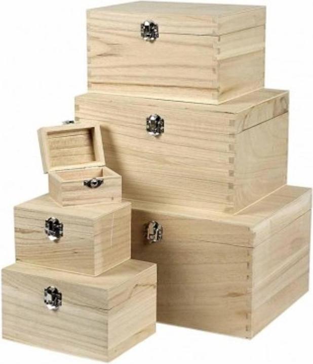 Actual product image Creativ Company Wooden box set
