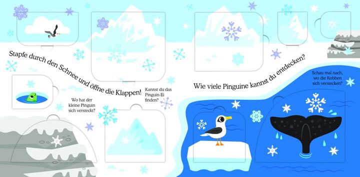 Immagine prodotto Glücksfisch: Weisst du, was die Tiere machen? Kleiner Pinguin (Tedesco, Fhiona Galloway, 2022)