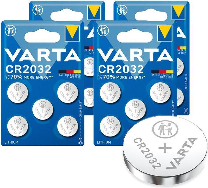 Image du produit Varta CR2032 (20 pcs, CR2032, 230 mAh)