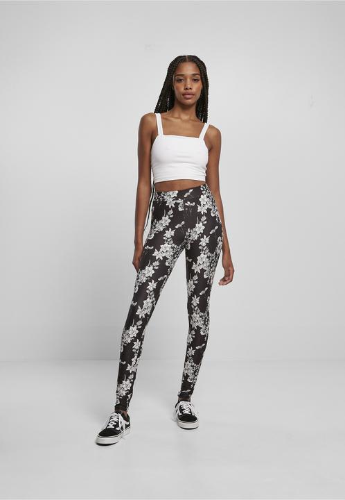 Actual product image Urban Classics Ladies Soft AOP Leggings (XS)
