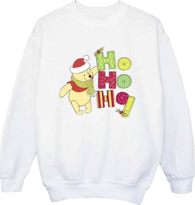 Produktbild Disney Winnie The Pooh Ho Ho Ho Scarf Sweatshirt Jungen (128)