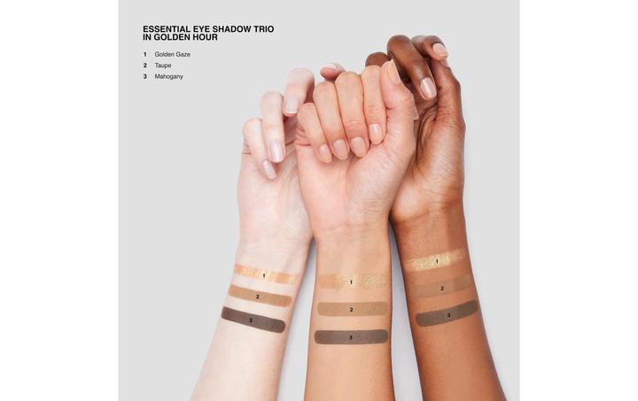 Actual product image Bobbi Brown Essential Eye Shadow Trio Golden Hour (Golden hour)