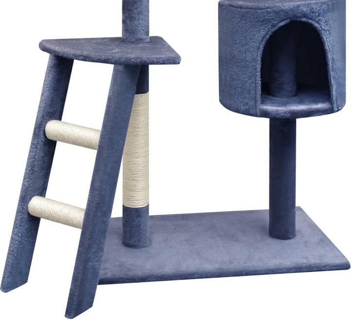 Produktbild vidaXL Katzenbaum (150 cm, Dunkelblau)