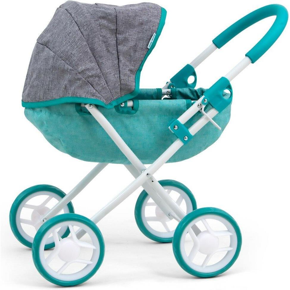 Milly Mally Multicolore/Turchese/Grigio Carrozzina Per Bambole L2