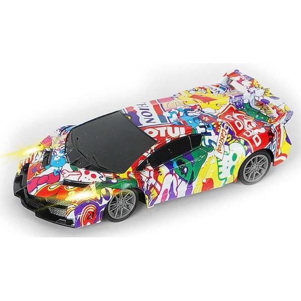 Toymax Graffiti Racing car R/C w/light 1:20, 27MHz