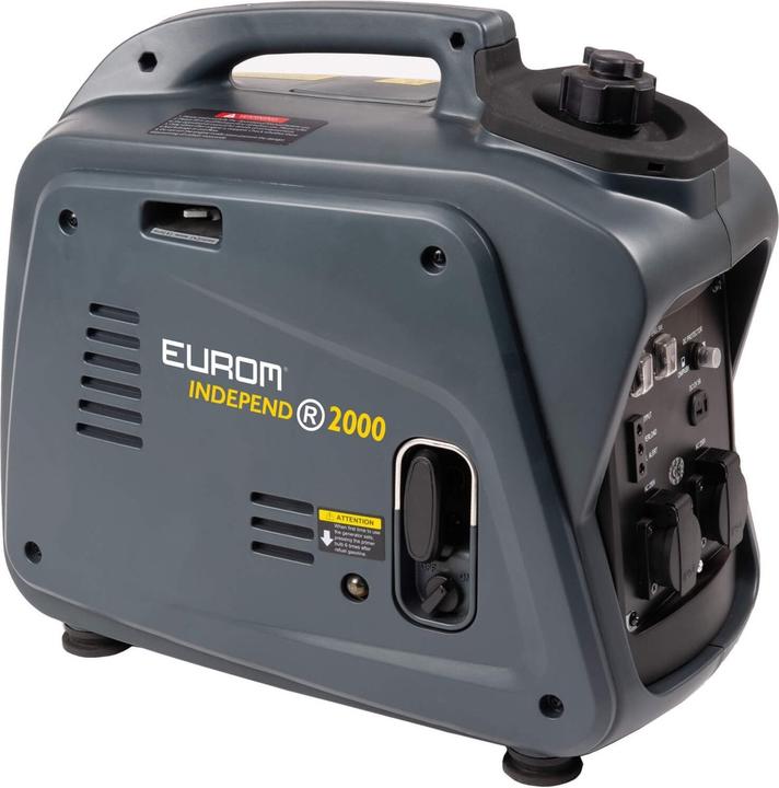 Eurom Independ 2000 generator benzine inverter aggregaat - 1800 Watt (1800 W, 4.10 l)