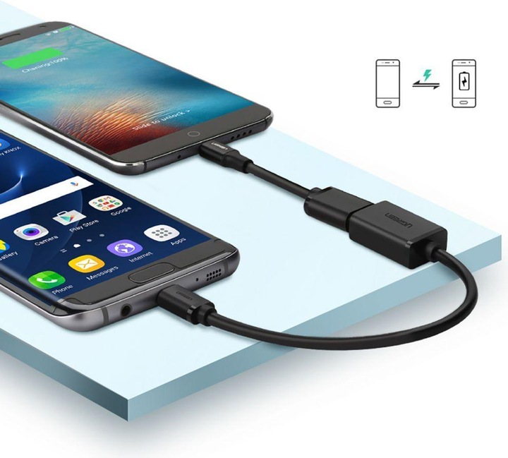 Productafbeelding Ugreen Micro USB 2.0 OTG-adapterkabel (0.10 m, USB 2.0)