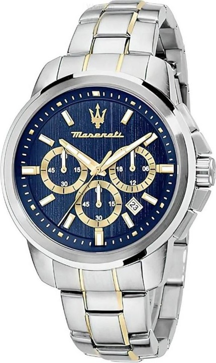 Produktbild Maserati Quarz Armbanduhr R8873621039 Silber Gehäusematerial=Edelstahl Material (Analoguhr, 44 mm)