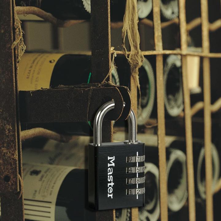Produktbild Master Lock Zahlenschloss 7640EURDBLK