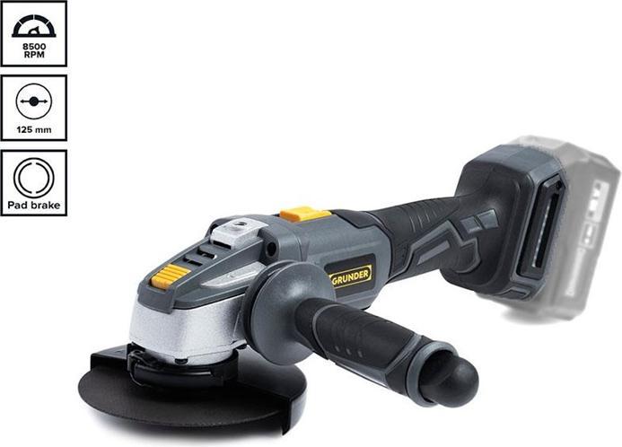 Produktbild Grunder ANGLE GRINDER AG-B0118E 18V BL