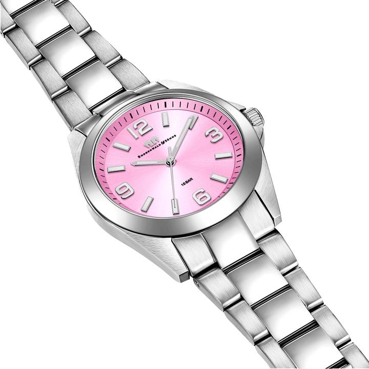 Actual product image Ladies Quartz Watch Majestia Stainless Steel Silver - 32436 (Analogue wristwatch, 37.50 mm)
