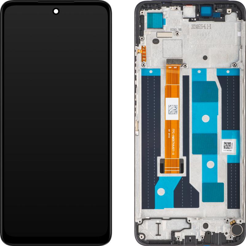 realme Display Unit für C65, Schwarz (C65), Pièces de rechange pour appareils mobiles