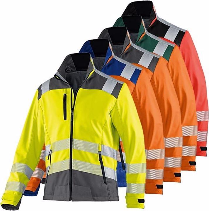 Actual product image Kübler Warning protection Softshell jacket Reflectiq 1507 (M)