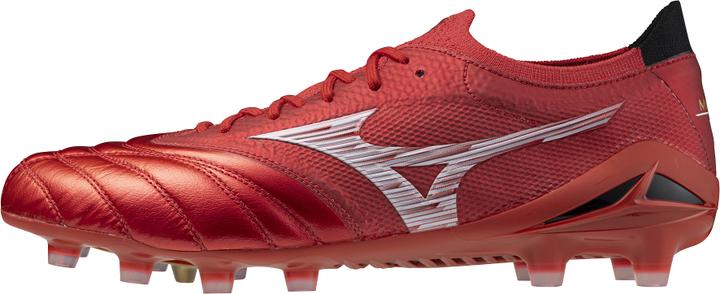 Black, morelia 40th red, White