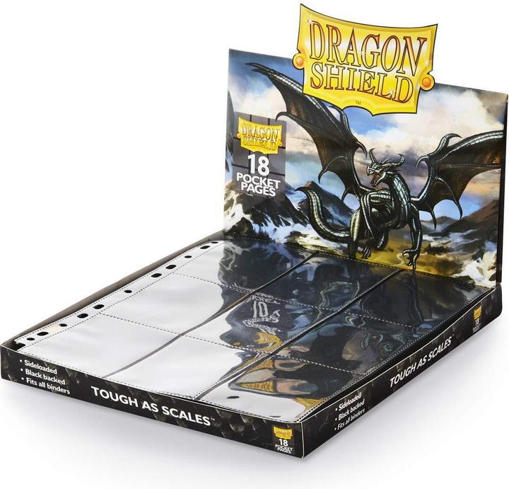 Actual product image Arcane Tinman ART10301 - 18-Pocket Pages - up to 50 cards