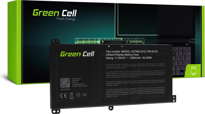 Immagine prodotto GreenCell BK03XL (3 cubicoli, 3500 mAh)