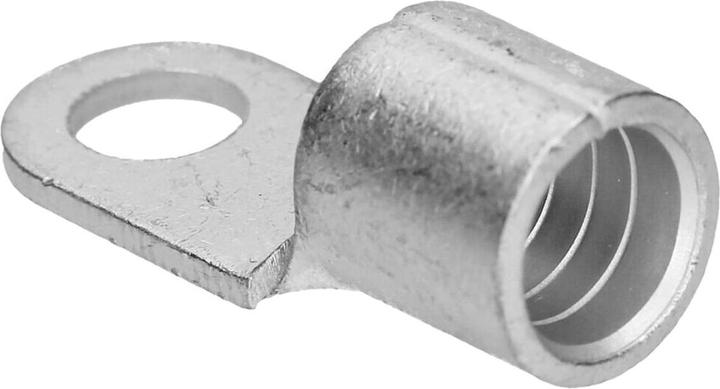 Kalitec 10 Stück Q25-6 Quetschkabelschuh 25mm² M6 I Unisoliert I Dornpressung I Für mehr-, fein- und