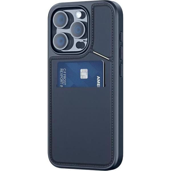 Dux Ducis Rafi II Mag Series PC und TPU hardcase Hülle (Apple iPhone 15 Pro Max), Smartphone Hülle, Blau