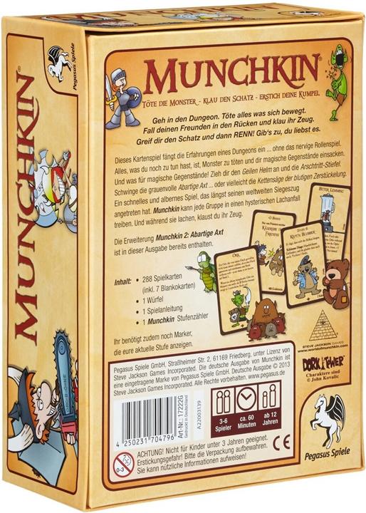 Produktbild Pegasus Munchkin 1 + 2 (Deutsch)