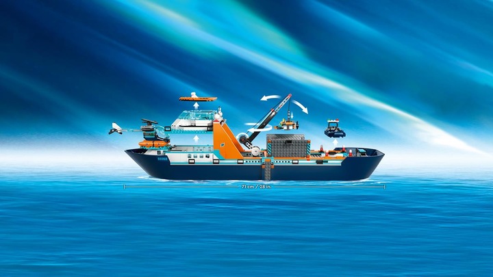Produktbild LEGO Arktis-Forschungsschiff (60368, LEGO City)