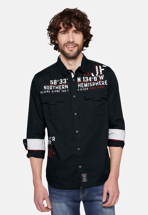 Actual product image Camp David Hemd Alaska Ice Tour Langarmhemd (M)