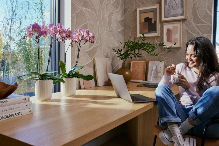 Actual product image Elho Vibes Fold Orchid (13.20 cm)