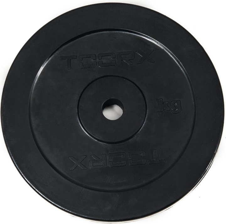 Toorx Dumbbells DGG-2 D25mm 2kg rubberised (1 x 2 kg)