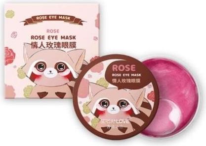 Image du produit Sersanlove Eye Gel Mask Hydrogel Eye Patches Rose 60Pcs. (Gel pour le soin des yeux, Jour + nuit)
