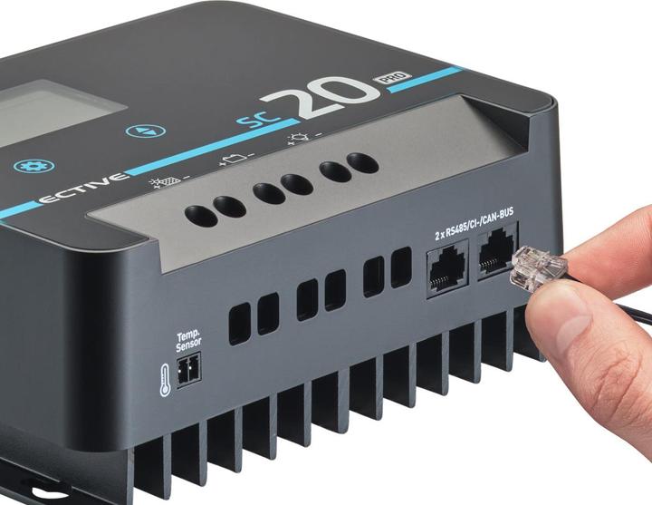 Image du produit Ective SC 20 Pro | MPPT Solar-Laderegler 12V/24V 20A | 2. Generation