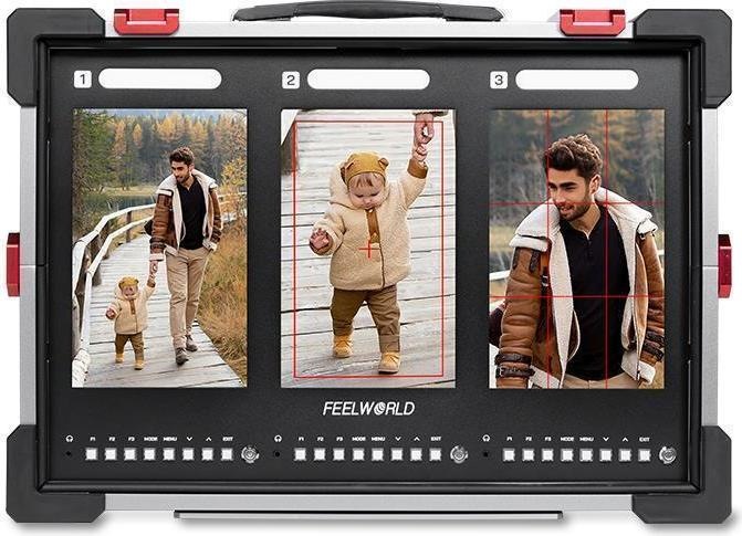 Produktbild Feelworld PS101 Triple 10.1 inch Vertical Display Monitor (10.10")