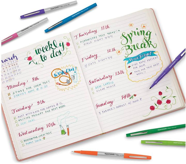 Produktbild Paper Mate Faserschreiber Flair (Schwarz, 5 x)