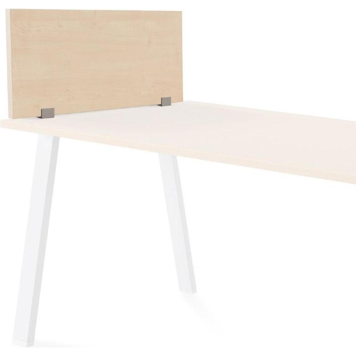 Rocada, Trennwand, Trennwand 40x70cm Melamin buche (Doppeltisch Melaminplatte) (40 x 70 cm)