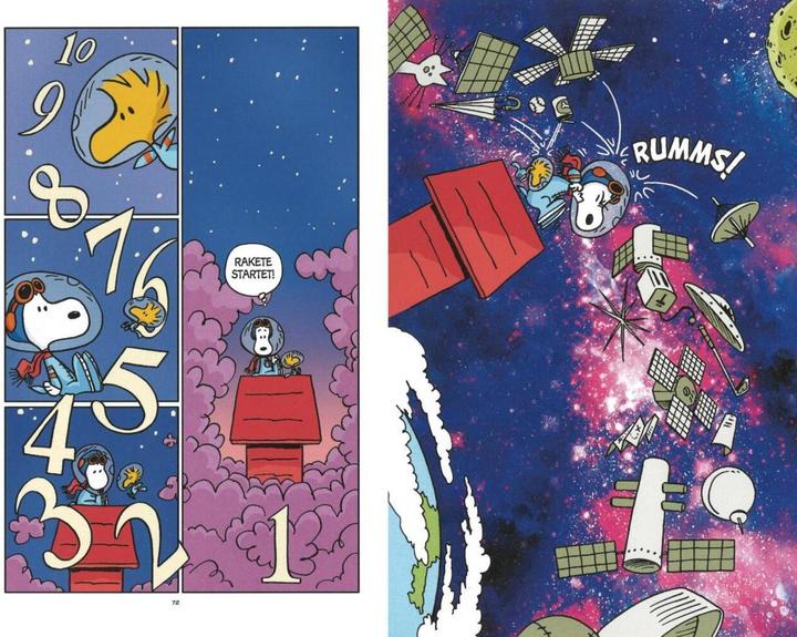 Actual product image Peanuts für Kids - Neue Abenteuer 1: Ein Beagle auf dem Mond (German, Charles M. Schulz, Christian Langhagen, 2024)