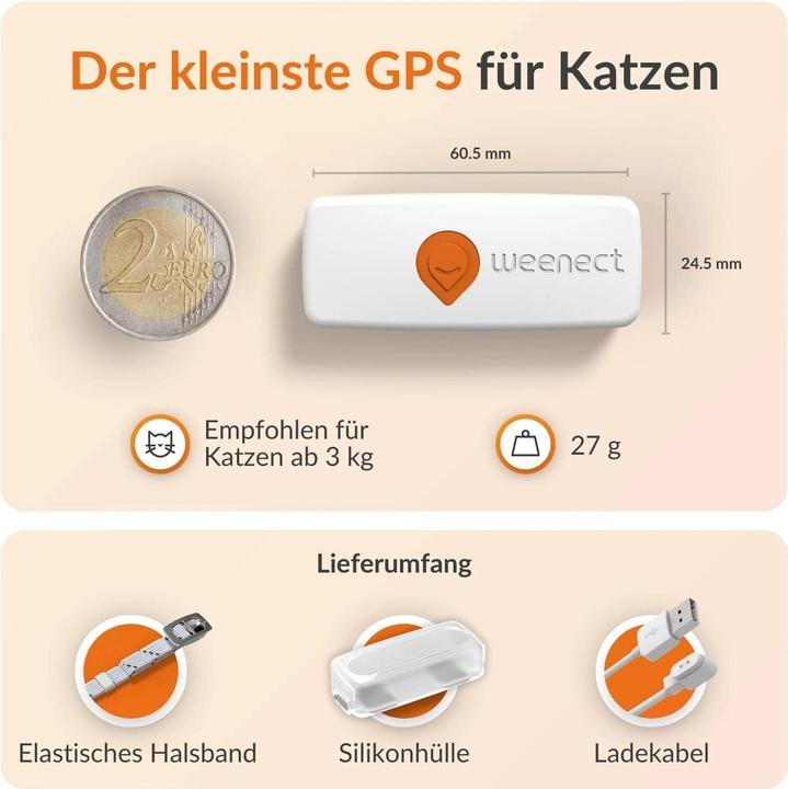 Image du produit Weenect GPS-Tracker (XS, Chat, Général)