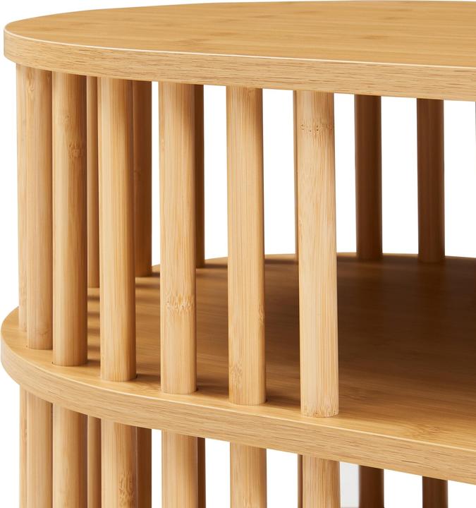 Immagine prodotto En.Casa Fernsehtisch Jarvenpaa 140x40x50 cm Bambus (140 x 40 x 50 cm)