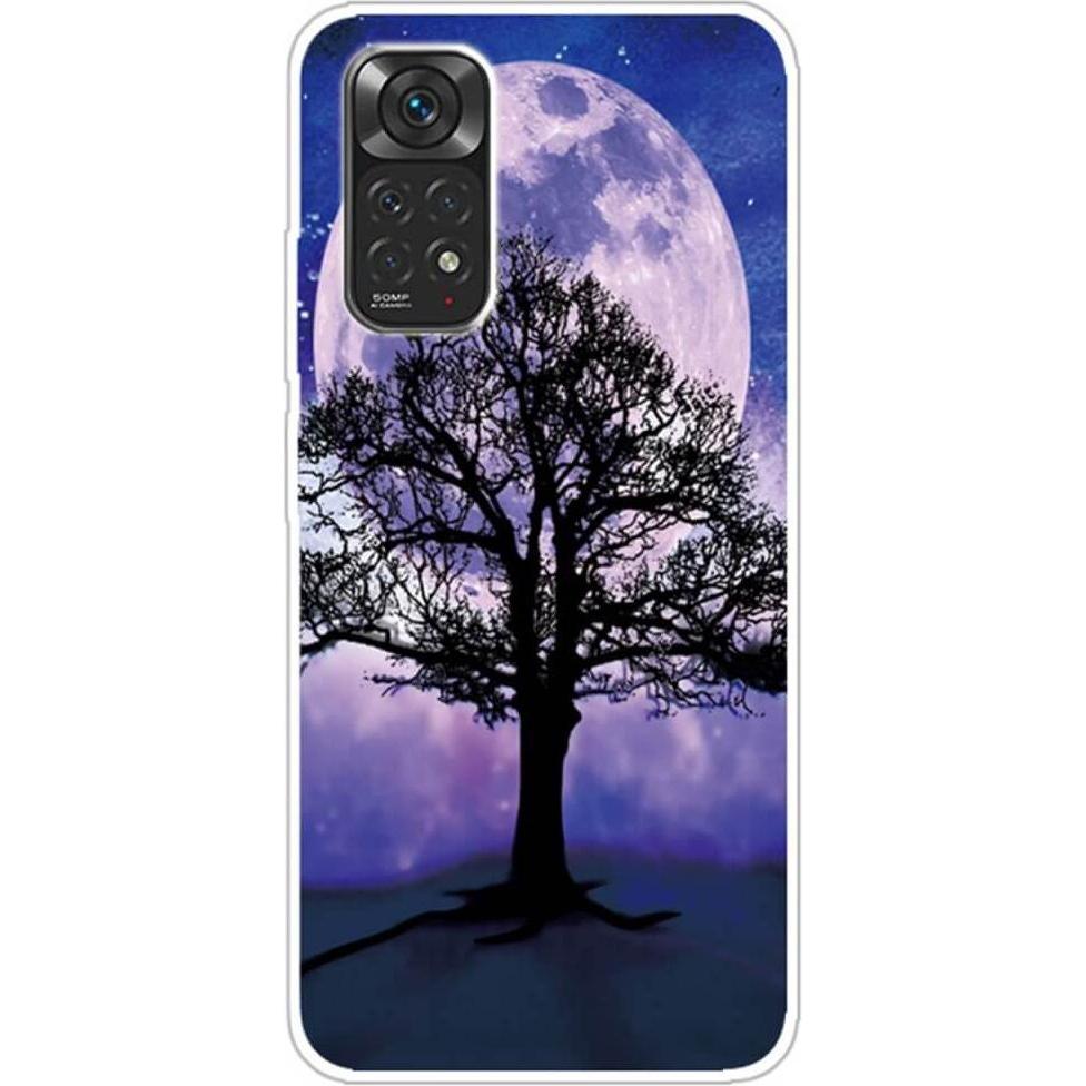 Cover-Discount Xiaomi Redmi Note 11 Pro / 12 Pro - Softes Silikon Case Mond (Xiaomi Redmi Note 12 Pro), Smartphone Hülle