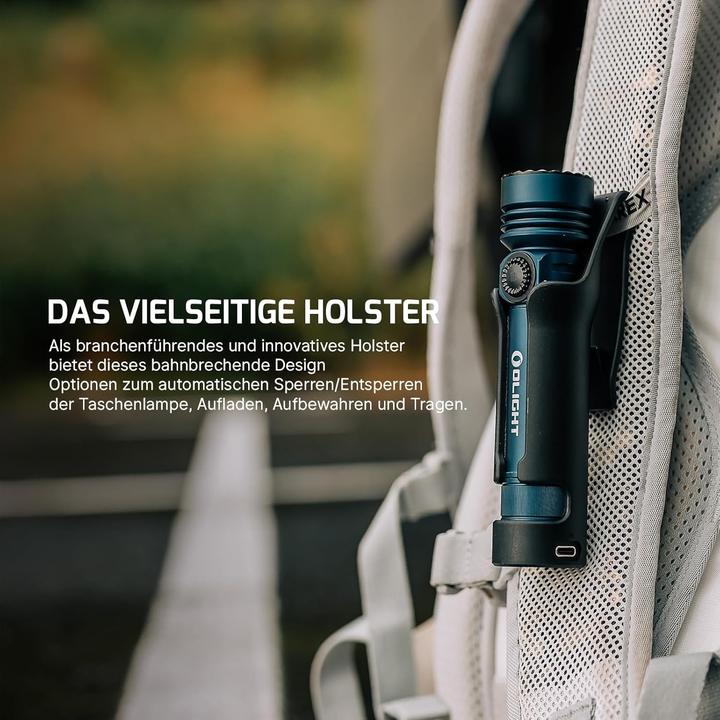 Image du produit Olight Lampe torche rechargeable USB-C 4600 lumen 260 mètres 15 jours autonomie étanche (4600 lm)