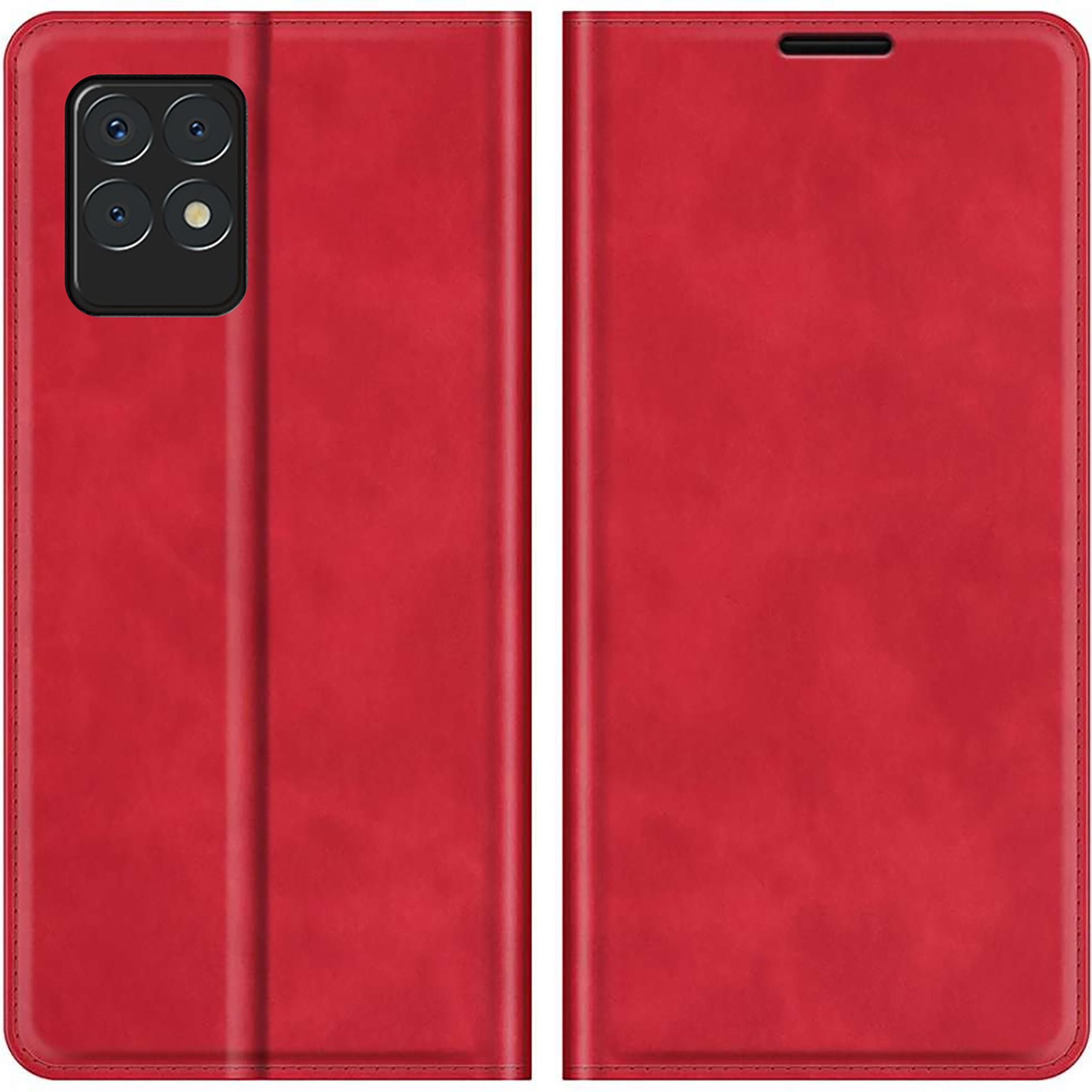 Cazy Book Case Kompatibel mit Realme Narzo 50 - Hülle klappbar Magnetisch Kunstleder - (Realme Narzo 50), Smartphone Hül...