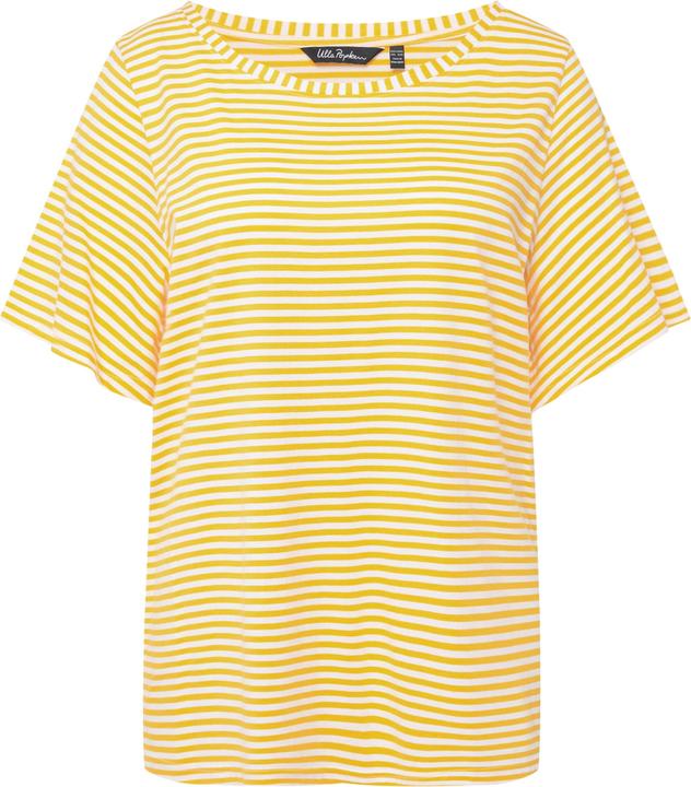 Image du produit Ulla Popken T-shirt encolure bateau, avec manches courtes chauve-souris (42, 44)