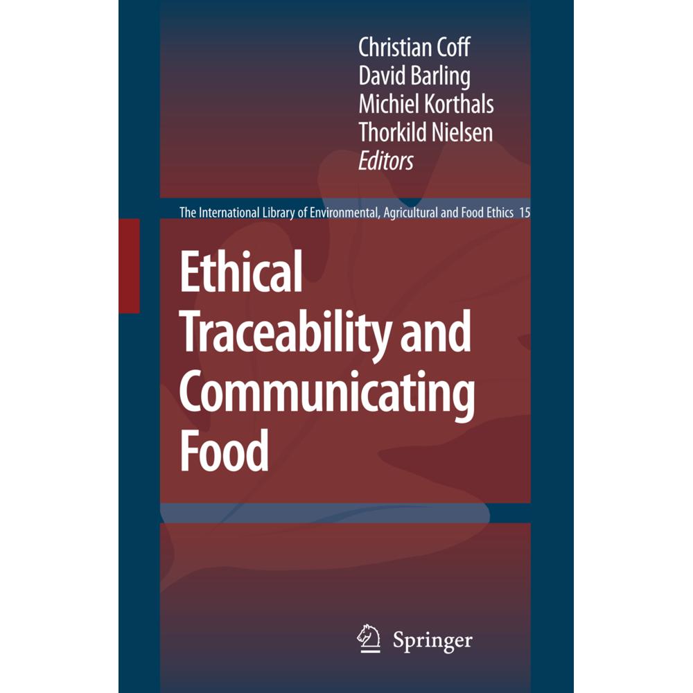 Ethical Traceability and Communicating Food, Fachbücher
