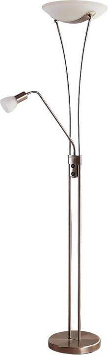 Produktbild Elc Gillian Deckenfluter mit Leselampe (E14, E27)