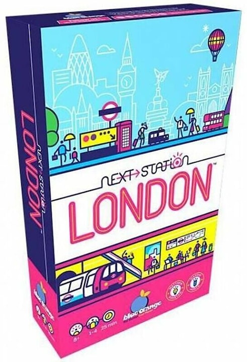 Blue Orange Next Station: London (Französisch, Englisch, Niederländisch, Italienisch, Spanisch, Russisch)