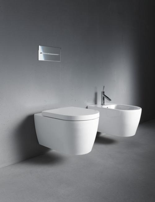 Actual product image Duravit Cistern ME by Starck 390x180mm, connection bottom left white WG