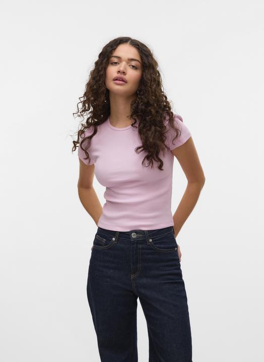 Actual product image Vero Moda Vmchloe Ss Short Top Ga Jrs Noos (S)