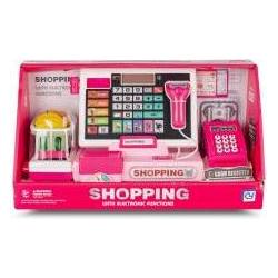Lena, Accessori supermercato giocattolo, Kasse mit Taschenrechner zum Kaufladen-Spielen