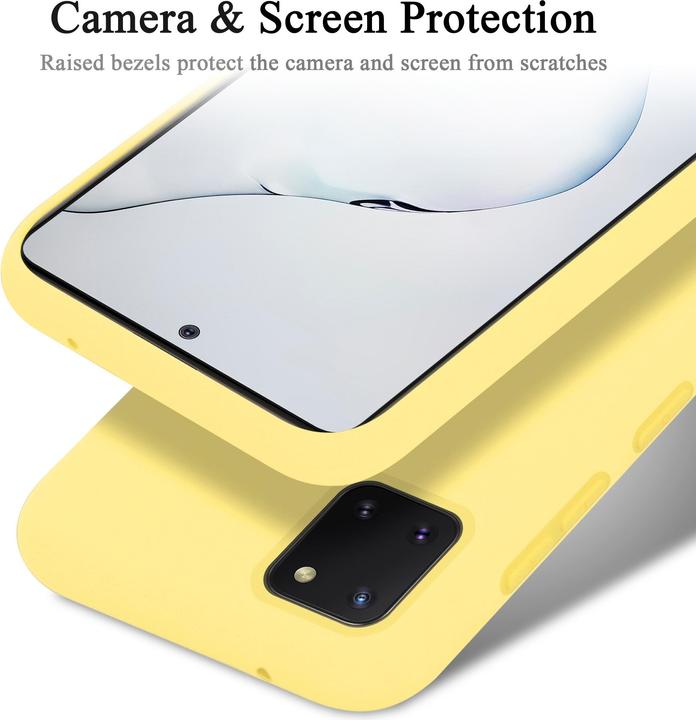 Produktbild Cadorabo TPU Liquid Silicone Case Cover (Samsung Galaxy A81)