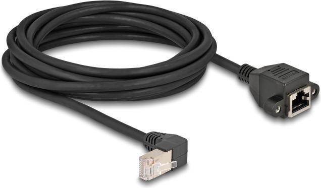 Produktbild Delock Netzwerk Verlängerungskabel S/FTP Stecker RJ45 Stecke (S/FTP, CAT6a, 5 m)