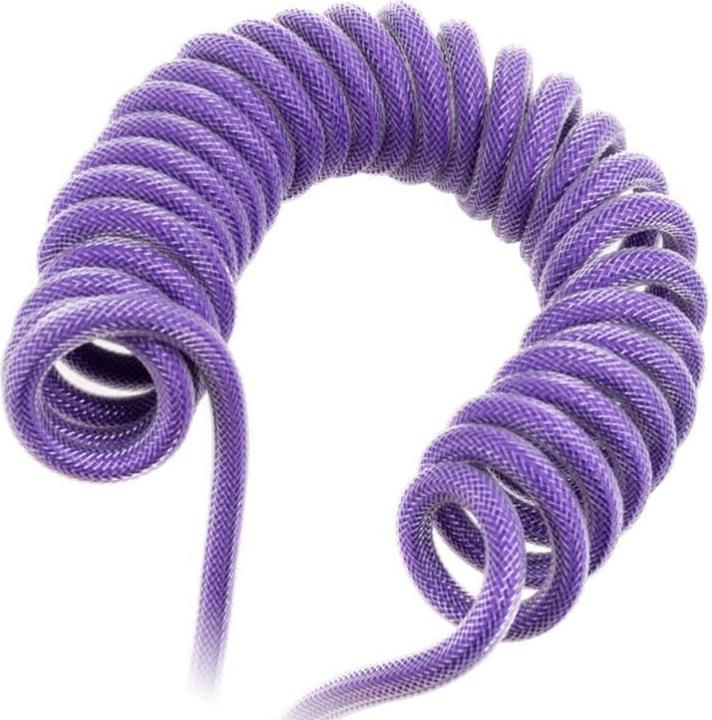 Actual product image Ducky Premicord Joker Spiral Cable, USB Type C to Type A (1.80 m, USB 2.0)