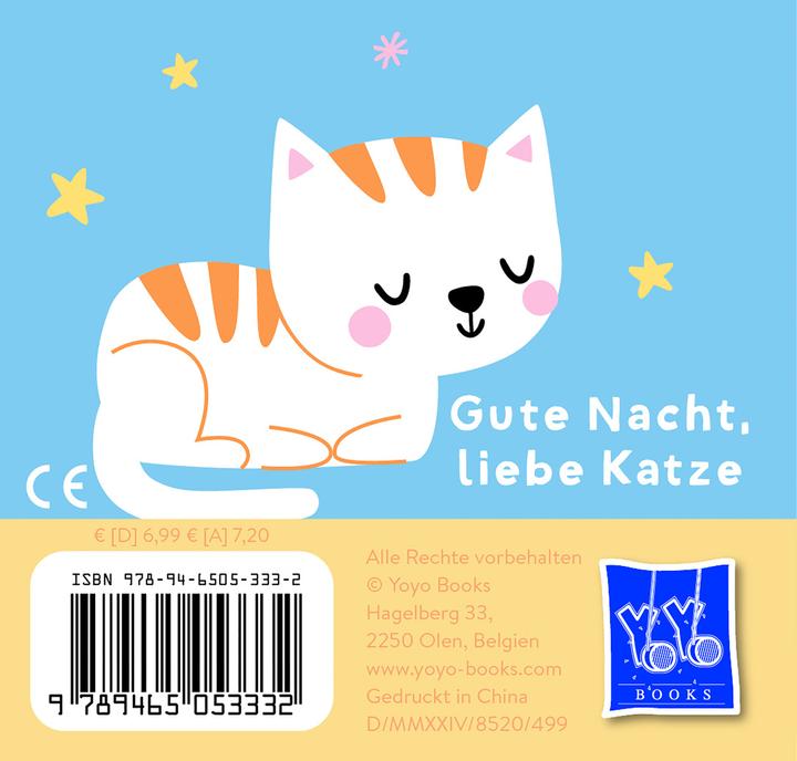 Image du produit Erstes Fhl- und Buggybuch: Gute Nacht (Allemand)